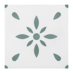 Peel and Stick PVC Flooring Matte Vinyl Flooring with Floral Pattern