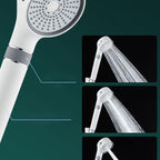 Showerhead 3-Stage Modern Round Plastic Water Filtration Hand Shower