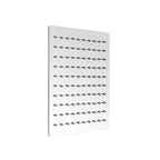 Square Shape Double Shower Heads Modern Home Metal Double Shower Heads