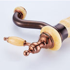 Luxury Ship Basin Faucet Lever Handle Round Ship Basin Bathroom Faucet