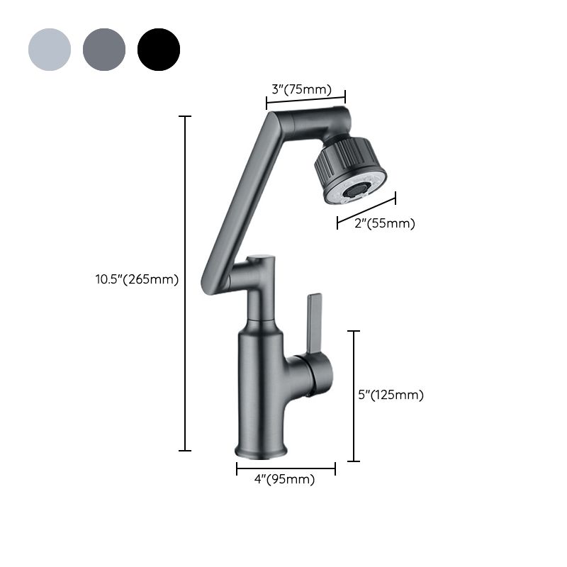 Contemporary Style Faucets Single Lever Basin Taps