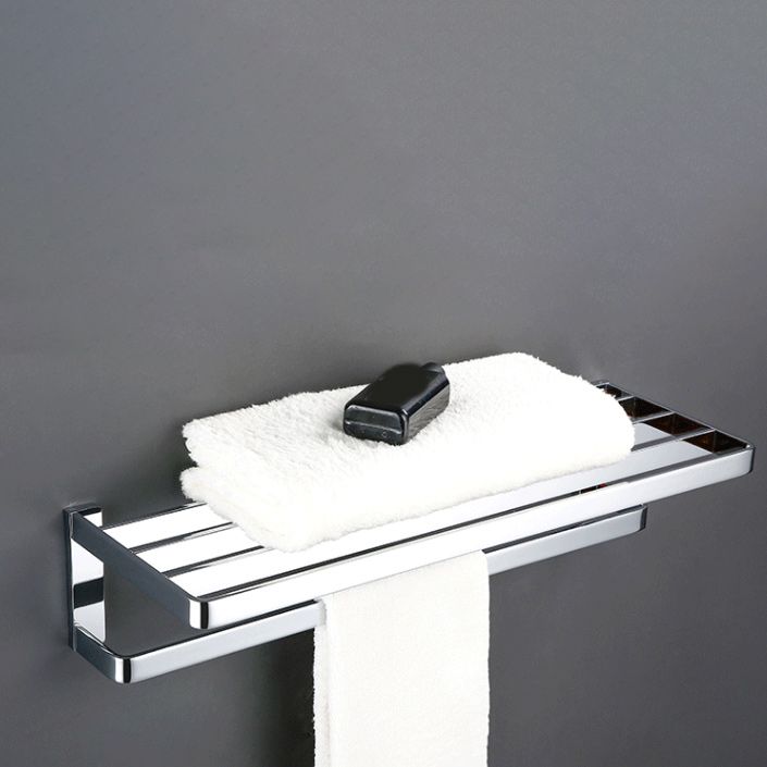 5-piece Bathroom Accessory Set Modern Polished Chrome Bathroom Set