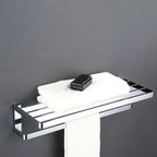 5-piece Bathroom Accessory Set Modern Polished Chrome Bathroom Set