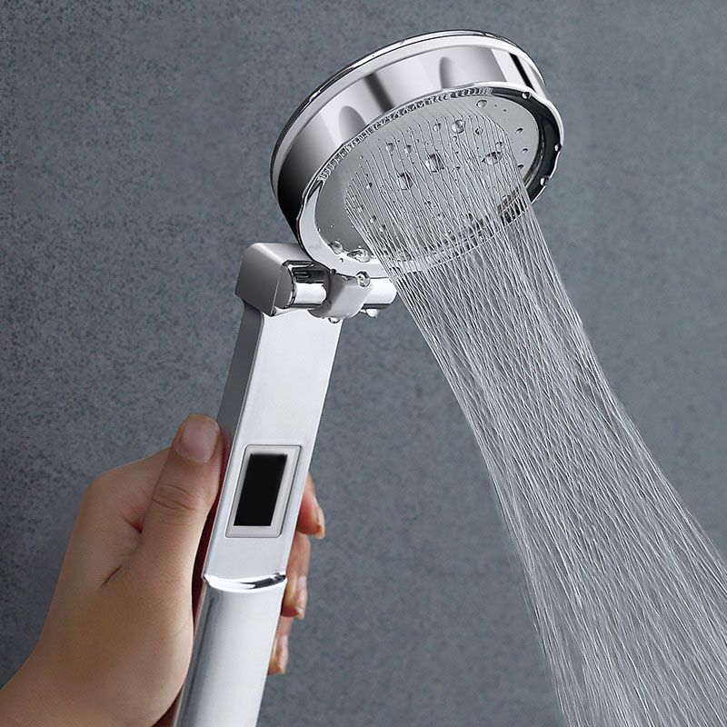 Standard Constant Temperature Shower Head Round Metal Adjustable Spray Pattern Shower Head