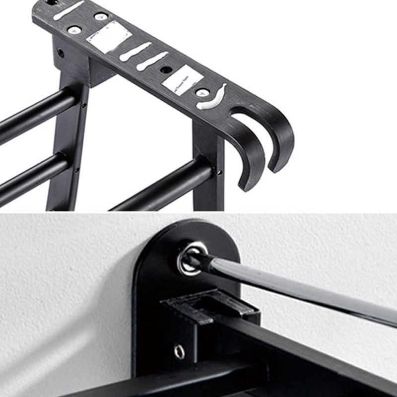 Modern Bathroom Accessories Black Paper Holder Bathroom Shelf Bathroom Accessory Set
