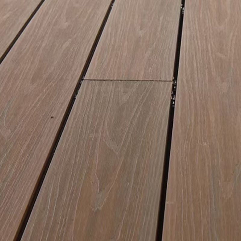 Classic interlocking deck boards Solid color patio tiles