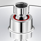 Contemporary Showerhead Combination Rainfall Chrome Wall Mount Showerhead