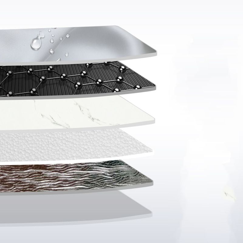 10 Pack 12" X 23" PVC rectangular Peel & Stick field tile kitchen and bathroom back paneling