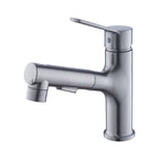 Modern Basin Faucet Solid Copper Centered Sink Faucet for Bathroom