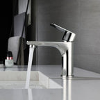 Modern Vessel Faucet Copper Single Handle Low Arc Vessel Faucet for Home