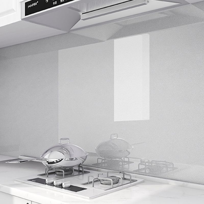 23.6" Rectangular Single Plate PVC Peel and Stick Tile for the Kitchen