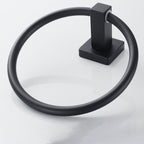 Traditional Bathroom Accessories Set Black Towel Ring Bathroom Shelf Bathroom Accessories Set