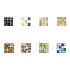 Square Mosaic Peel & Stick Tiles Waterproof Kitchen Splashback Tiles
