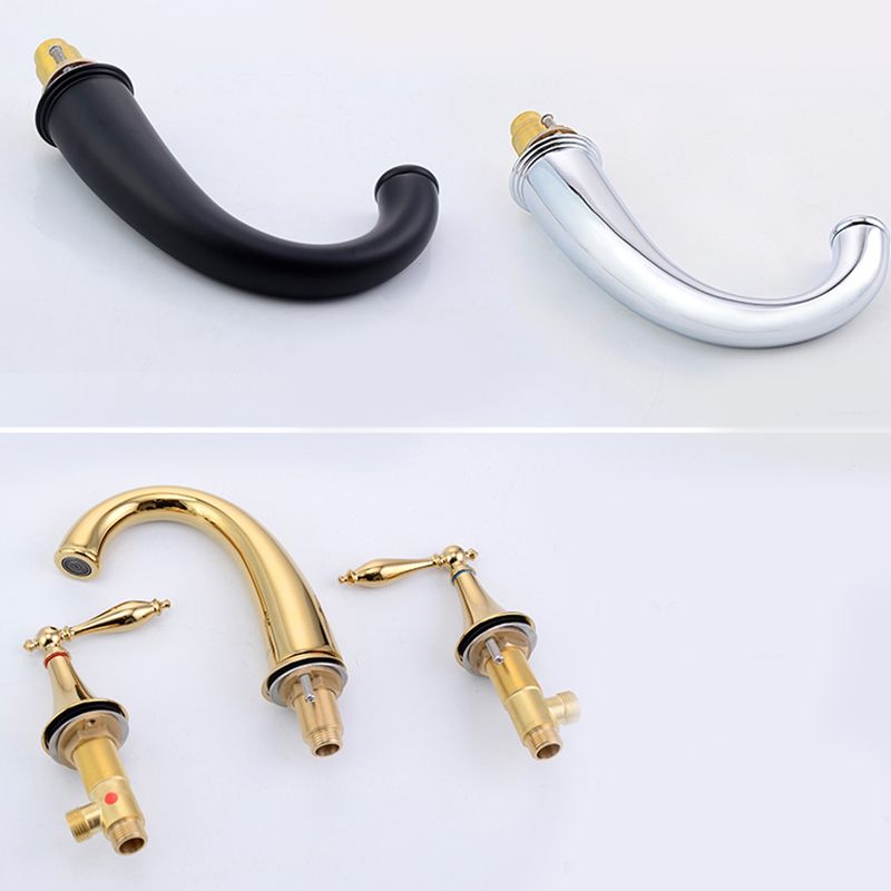 Traditional Style Roman Tub Faucet Copper Wall Mounted Roman Tub Faucet
