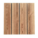 Pine Floor Tile Water Resistant Click-Lock Traditional Wood Floor for Living Room