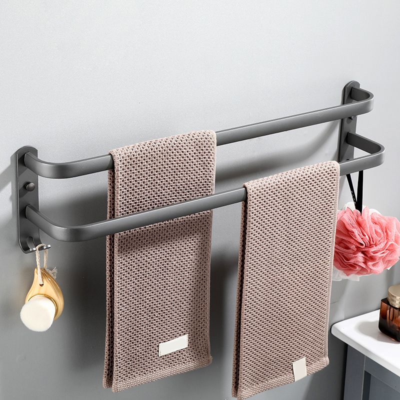 Modern Bathroom Fixture Set Towel Bar Gray Bathroom Shelf Bathroom Set