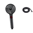 Modern Plastic Shower Head Adjustable Water Flow Handheld Shower Head