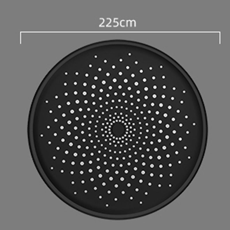 Contemporary Showerhead Combination Rainfall Chrome Wall Mount Showerhead