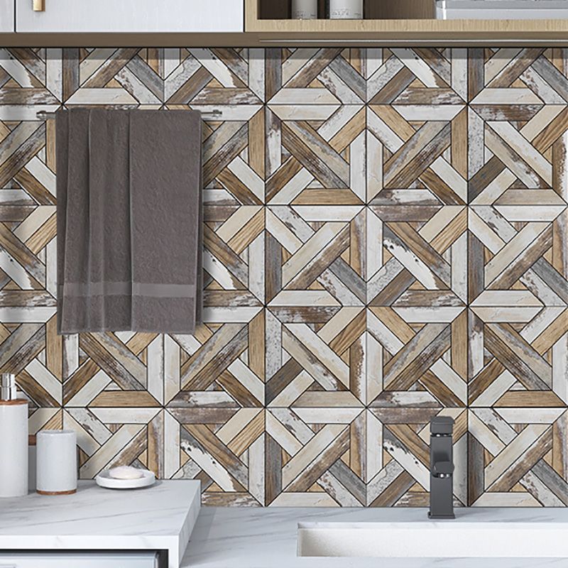 Modern Peel and Stick Tiles Mosaic Tile Peel and Stick Splash Guard