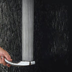 Bathroom Handheld Showerhead Rain Shower Brass Pipe Showerhead