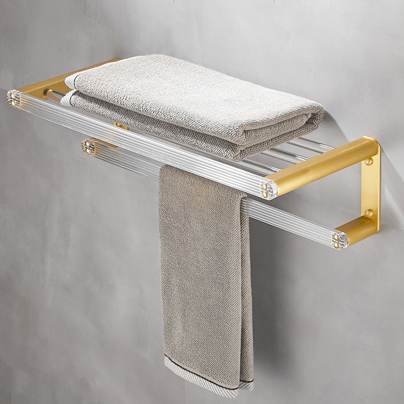 Modern Bathroom Hardware Towel Rail Bath Shelf Bathroom Accessories Set
