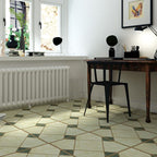 Modern Stone Look Plastic Flooring Waterproof Tiles with Square Edge