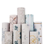 Multi-Tonal Style Vinyl Plank Ceramic Print Peel and Stick Vinyl Plank Flooring
