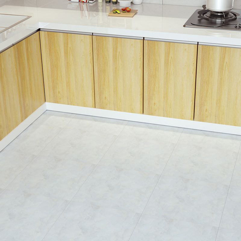 Indoor Vinyl Tile Peel and Stick Dirt Resistant Square Vinyl Tiles