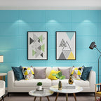 Colorful 3D-embossed wall panel Waterproof artificial stone wall tile