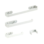 Aluminum Alloy Bathroom Set 4-Piece Modern Style Bathroom Hardware Set