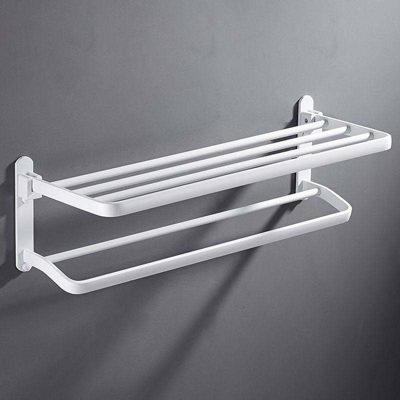 White Bathroom Accessories Hardware Set Modern Bathroom Accessories Set, Towel Holder