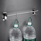 Polished Chrome Bathroom Accessory Set Modern Bathroom Shelf Stainless Steel