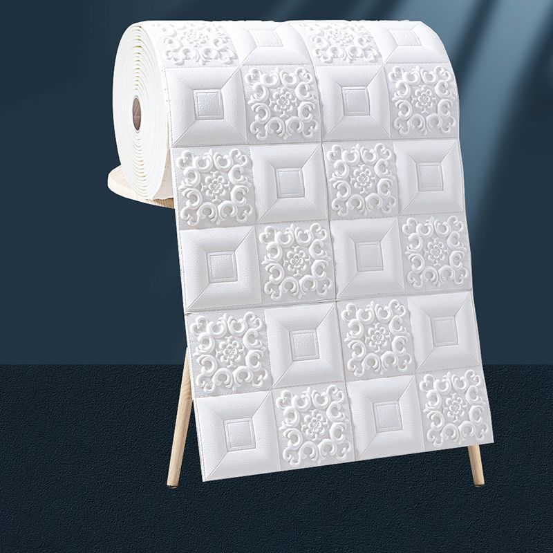 Modern 3D Relief Wall Panel Peel and Stick Waterproof Wall Cladding
