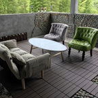 Square Click Paver Tiles Striped Pattern Tiles