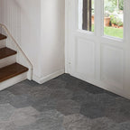 Peel and Stick Vinyl Floor Matte Stone Look Vinyl Floor