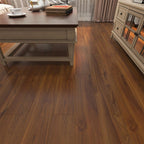 49"x8" width E0 natural solid wood laminate flooring, click-lock, waterproof
