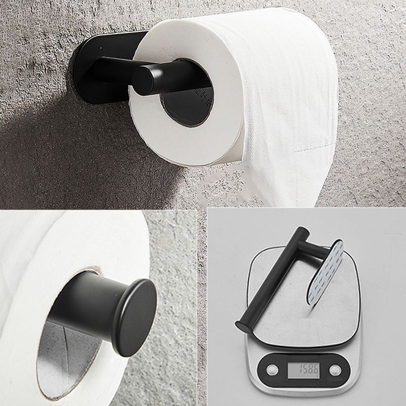 4-piece traditional bathroom hardware set with towel ring/paper holder & bath towel hook