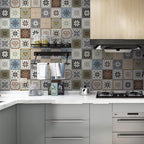 Modern Peel-and-Stick Wall Tile Mosaic Peel-and-Stick Tile