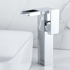 Contemporary Sink Faucet Solid Color Low Arc Bathroom Sink Faucet