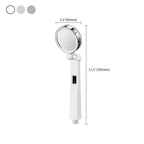 Modern adjustable shower head plastic shower head with water filtration
