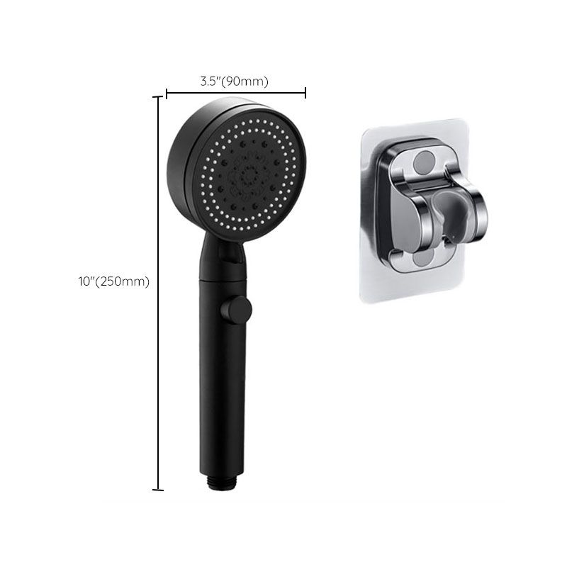 Contemporary Shower Head Combo Hand Shower Plastic Wall Mounted Shower Head