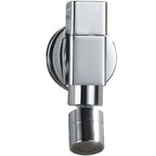 Industrial Wall Mounted Bathroom Faucet Handle Solid Brass Fitting