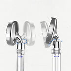 Silver Hand Shower Standard Round Showerhead Combo