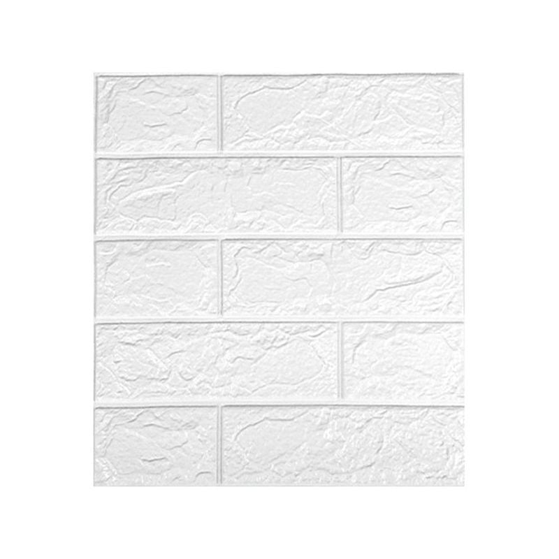 Industrial Wall Paneling Peel and Stick Wood Look Design Waterproof Foam Wall Paneling