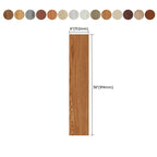 Peel and Stick PVC Flooring Smooth Wood Look Effect Slip Resistant Vinyl Floors