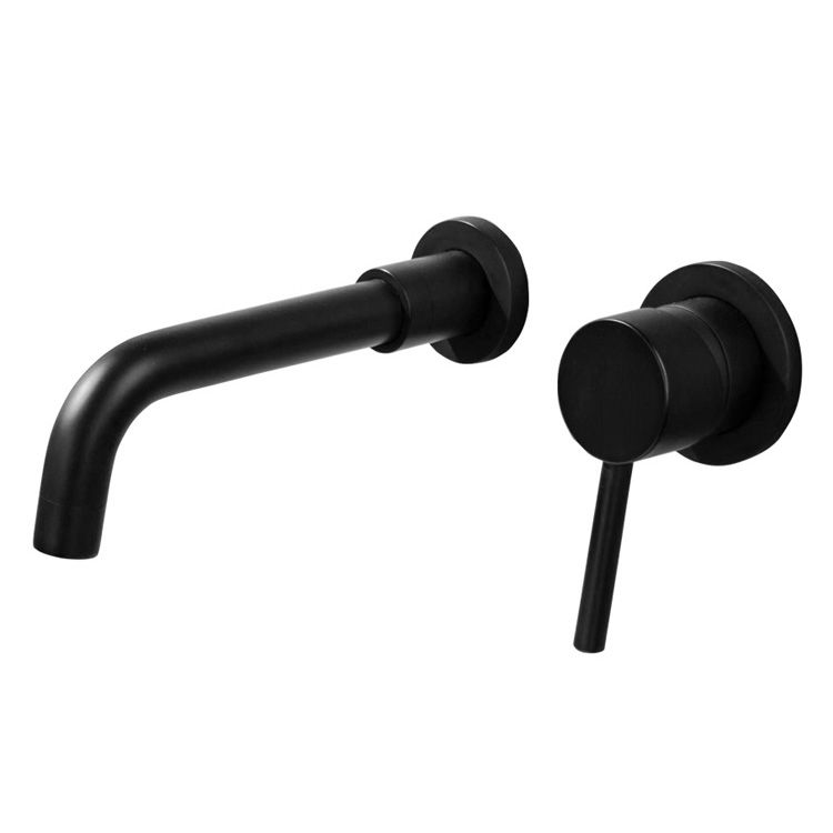 Modern Brass Roman Bathtub Faucet with 1 Lever Handle Bathtub Faucet