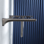 Gray traditional bathroom hardware set stainless steel bathroom accessory set