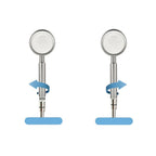 Showerhead Stainless Steel Adjustable Model Rust Protection Hand Shower