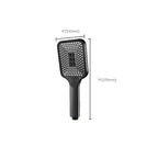 Contemporary Rainfall Hand Shower Adjustable Spray Pattern Shower Head