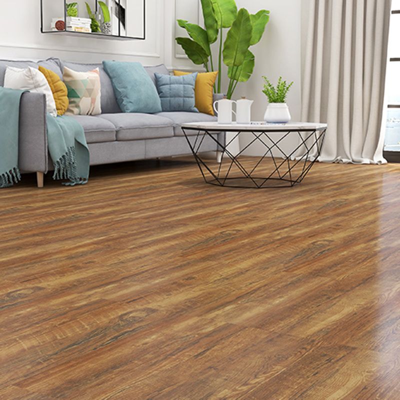 PVC flooring Peel and Stick Smooth Wood Look Rectangle Vinyl Floor